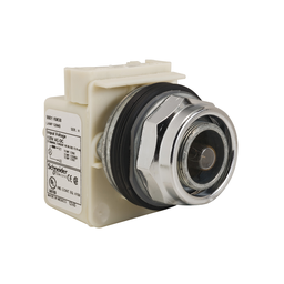 9001KP38 – Head for pilot light, Harmony 9001K, metal, without cap, 30mm, 120V