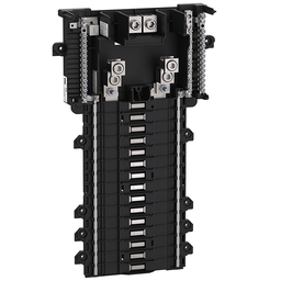 QON130L200PDL – Load center accessory, QO, mounting base, 1 phase, 30 spaces, 200A main lugs, PoN, double lugs, OEM