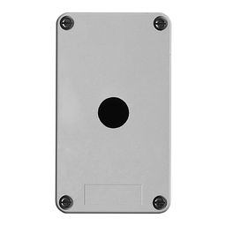 XAPA1110 – Empty control station without hinges, Harmony XAP, XB2 SL, plastic, grey, 1 cut out, 22mm