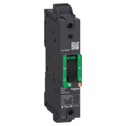 BDL16040 – Circuit breaker, PowerPacT B, 40A, 1 pole, 600Y/347VAC, 14kA, lugs, thermal magnetic, 80%