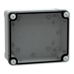NSYTBP19168T – PC box IP66 IK08 RAL7035 Int.H175W150D80 Ext.H193W164D87 Transp.cover H20