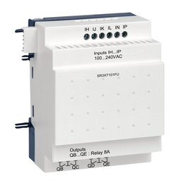 SR3XT101FU – discrete IO extension module, Zelio Logic SR2 SR3, 10 IO, 100 to 240V AC