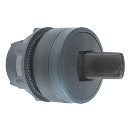 ZB5AD28 – Toggle switch head, Harmony XB5, plastic, black, 22mm, 2 positions, stay put