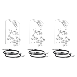 LV848610SP – Mechanical interlocking, MasterPact MTZ2/MTZ3 fixed/drawout, 1 cable interlocking kit, 3S, spare part