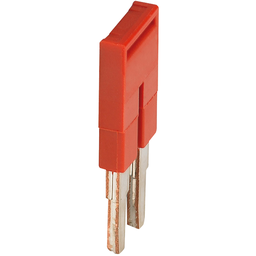 NSYTRAL22 – Plug-in bridge, Linergy TR, 2 points, for 2.5mm² terminal blocks, 2 way, red, set of 50