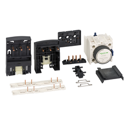 LAD912GV – Kit for assembling star delta starters, for 3 x contactors LC1D09-D18 with circuit breaker GV2, compact mounting