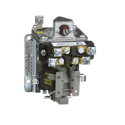 9050AO10DV02 – Timing Relay, Type A, pneumatic, off delay, 0.1 to 60 seconds, 15A, 600V, SPDT, timed, 110/120VAC 50/60Hz coil, open