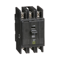 QOU360 – Mini circuit breaker, QOU, 60A, 3 pole, 240VAC, 10kA