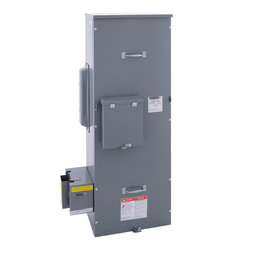 EZM3600CBNBBTL – Main circuit breaker busway tap left, EZ Meter-Pak, 600A, 240VAC max, 3ph/4W, 600A bus, 65kA, neut back, Type 1