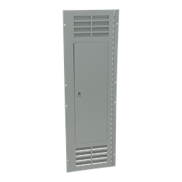 NC62VSHR – Panelboard enclosure cover, NQ/NF, Type 1, surface, ventilated, hinged, 20in W x 62in H
