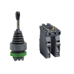 XD5PA14 – Joystick controller, Harmony XB5, 22mm, 4 direction, stay put, 1NO per direction