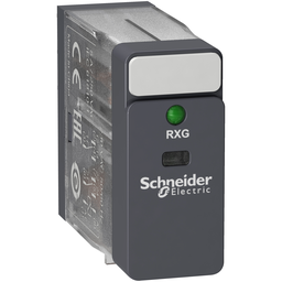 RXG23F7 – interface plug in relay, Harmony Electromechanical Relays, 5A, 2CO, with LED, 120V AC