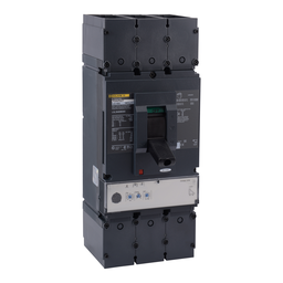 LGL36600M38X – Motor circuit protector, PowerPacT L, 600A, 3 pole, 600VAC, 18kA, lugs, MicroLogic 2.3M, 80%