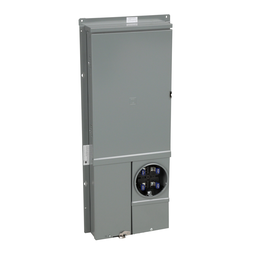 SC2040M200PF – All in one, Homeline, combination service entrance, ringed socket, 200A, semi flush, 20 spaces, 40 circuits, 10kA SSCR, OH, UG, no bypass, solar ready