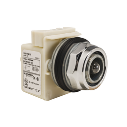 9001KP35 – Head for pilot light, Harmony 9001K, metal, without cap, 30mm, 24…28V