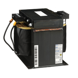 9070T2000D15 – Transformer, Type T, industrial control, 2000VA, 1 phase, 240x480V primary, 25/120V secondary, 115C rise
