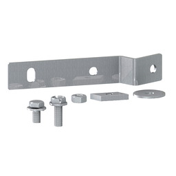 NSYEDCOC – Set of 2 combined fixing brackets for earthing collector bar and DIN rail.