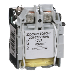 S29387 – Circuit breaker accessory, PowerPacT H/J/L, shunt trip, 208VAC to 277VAC