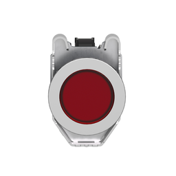 XB4FVM4 – Pilot light, Harmony XB4,metal, red flush mounted, 30mm, universal LED, plain lens, 230…240V AC