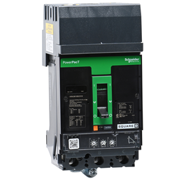 HRA36100U31X – Circuit breaker, PowerPacT H, 100A, 3 pole, 600VAC, 100kA, I-Line, Micrologic 3.2, 80%, ABC