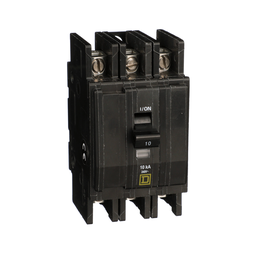 QOU310 – Mini circuit breaker, QOU, 10A, 3 pole, 240 VAC, 10kA