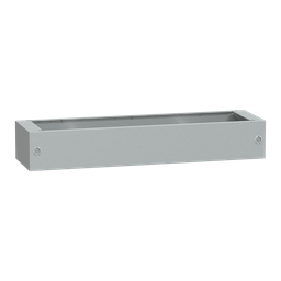 NSYZA2124G – Polyester glassreinf. plinth for encl. PLA(T)124 front opening IP44-IK10 RAL7035