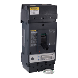 LJA36400CU54X – Circuit breaker, PowerPacT L, 400A, 3 pole, 600VAC, 25kA, I-Line, MicroLogic 6.3E, 100%, ABC