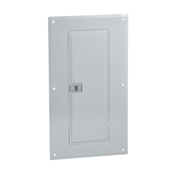 QOC32UF – Replacement cover, QO, for 32 space load center, flush, gray