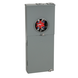 RC816F200CH – Meter mains, Homeline, CSED, ringless socket, 200A, surface mount, maximum 8 spaces, 16 circuits, horn bypass