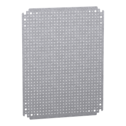 NSYMF54 – Microperforated mounting plate H500xW400 w/holes diam 3,6mm on 12,5mm pitch