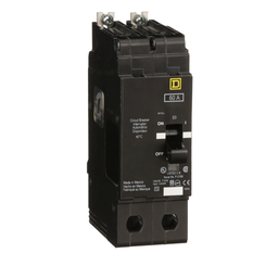 EJB24060 – Mini circuit breaker, E-Frame, 60A, 2 pole, 480Y/277VAC, 100kA max, bolt on