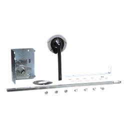 9421LB4 – Circuit breaker accessory, PowerPacT B, handle kit, rotary, 6 inch, 125A, operating mechanism, long shaft
