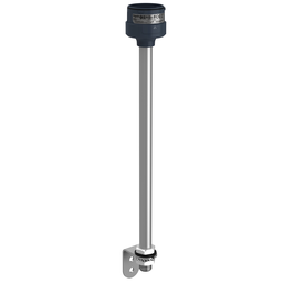 XVUZ400T – Fixing metal bracket with 400mm aluminium pole for modular tower lights, Harmony XVU, black, 60mm
