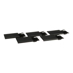 HLW4BL – Panelboard accessory, I-Line, blank plates, wide side, 4.5in space, non-Micrologic trip circuit breaker, qty 5