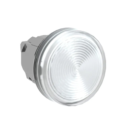 ZB4BV07 – Head for pilot light, Harmony XB4, metal, clear, 22mm, plain lens for BA9s bulb