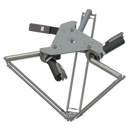 VRKP4L0FNC00000 – Delta 3 robot, P4, 3-5 axis, 15 kg permissible load, 0-1200 mm working envelop
