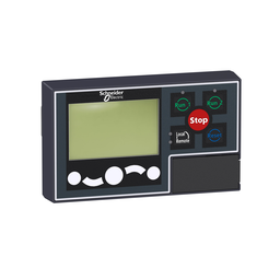 LTMCU – Operator control unit, TeSys Tera, 140 mA, RJ45 connection, flush-mounted, backlit LCD