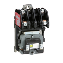 8903LO20V03 – Contactor, Type L, multipole lighting, electrically held, 30A, 2 pole, 600V, 220/240VAC 50/60Hz coil, open style