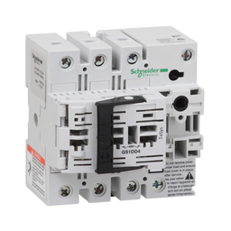 GS1DD4 – Switch disconnector fuse, TeSys GS, 3P   N, 4NO, 32A, fuse type NFC, size 10x38mm