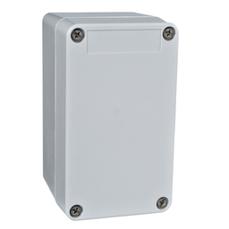XAPA1100 – Empty control station without hinges, Harmony XAP, XB2 SL, plastic, grey, undrilled, 85x146x87mm