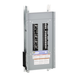 NQ430L1C – Panelboard interior, NQ, main lugs, 100A, Cu bus, 30 pole spaces, 3 phase, 4 wire, 240VAC, 48VDC