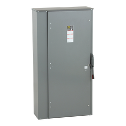 HU368R – Safety switch, heavy duty, non fusible, 1200A, 3 wire, 3 pole, 500hp, 600VAC/DC, NEMA 3R
