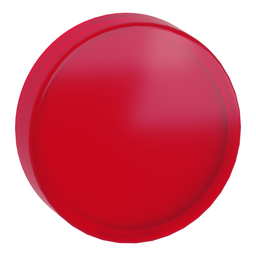 ZBV0143 – Head for pilot light, Harmony XB4, Harmony XB5, red, 22mm, universal LED, plain lens, unmarked