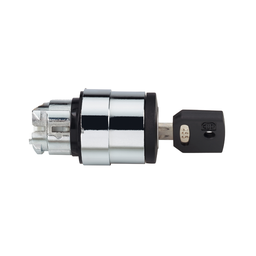 ZB4BG5 – Head for key selector switch, Harmony XB4, metal, black, 22mm, key 455,3 positions, stay put