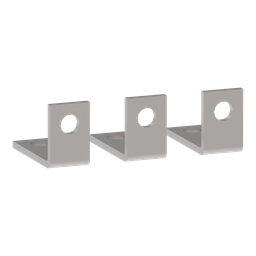 LA9G3683 – Contactor accessory, terminal extension, right angle rear terminal, TeSys Giga, LC1G630-800, 3 pole