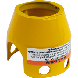 ZBZ1605 – Padlockable guard for mushroom head 40mm, Harmony XB4, metal, yellow