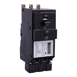 QOB315EPE5237 – Mini circuit breaker, QO, 15A, 3 pole, 240VAC, 10kA, bolt on, 100mA grd fault B, ring
