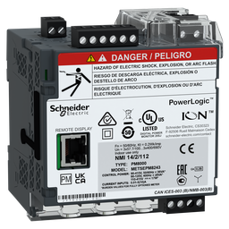 METSEPM8243 – Power quality meter, PowerLogic PM8000, Standard, transducer, 512 MB, 256 s/c