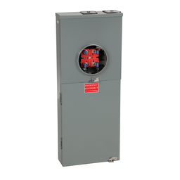 RC2040M200C – All in one, Homeline, combination service entrance, ringless socket, 200A, surface, 20 spaces, 40 circuits, 22kA SCCR, OH, UG,  no bypass