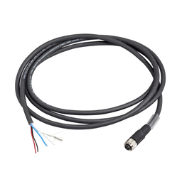 TCSCCN1FNX10SA – CANopen bus connection cable – straight – M12-A female-wire – 10m